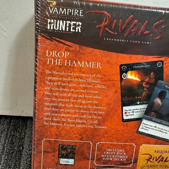 Vampire: The Masquerade Rivals Expandable Card Game Martial Law Expansion (World - Picture 3 of 4